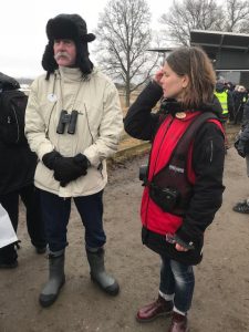 André Gosman och guiden Mathilda